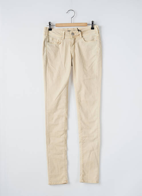 Pantalon slim beige CIMARRON pour femme