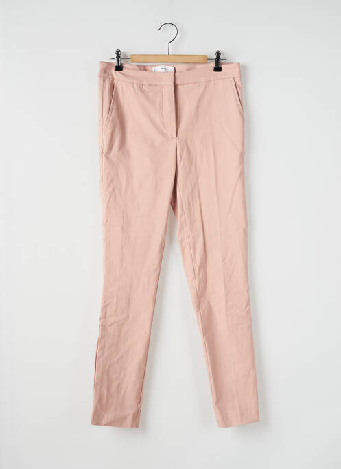 Pantalon slim rose MANGO pour femme