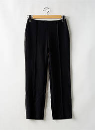 Pantalon 7/8 taille haute taille haute noir MANGO femme