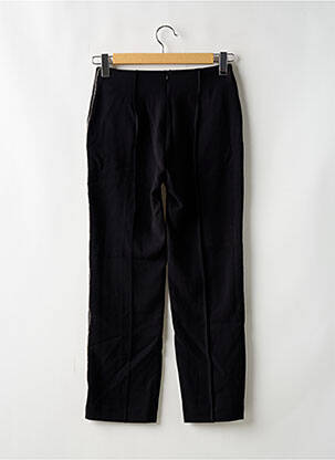 Pantalon 7/8 taille haute taille haute noir MANGO femme