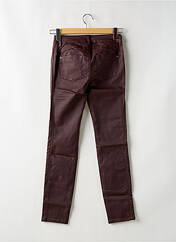 Jeans coupe slim rouge STREET ONE pour femme seconde vue