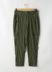 Pantalon cargo vert STREET ONE pour femme seconde vue