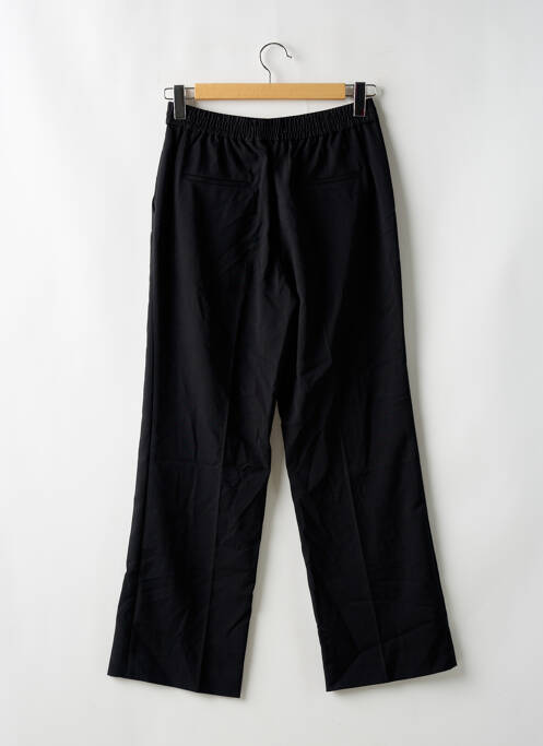 Pantalon droit stretch taille normale noir MANGO femme