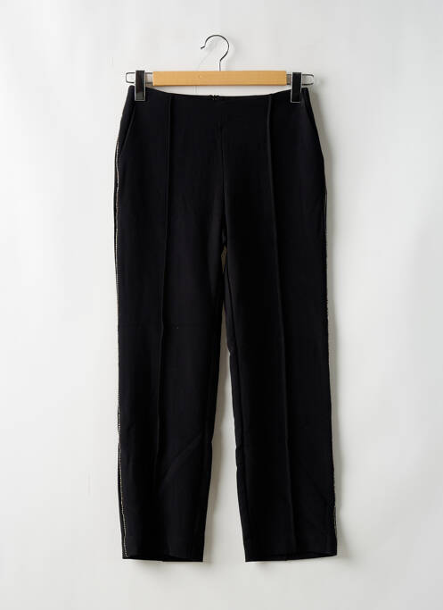 Pantalon 7/8 noir MANGO pour femme