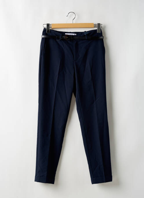 Pantalon chino bleu MANGO pour femme