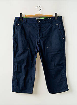 Corsaire tissage popeline taille normale bleu STREET ONE femme