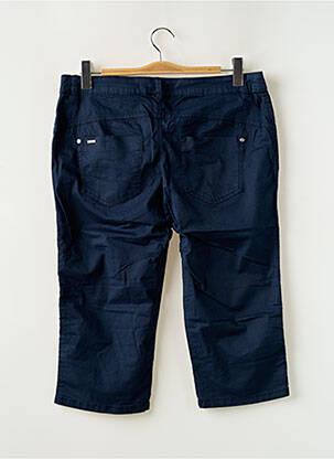 Corsaire tissage popeline taille normale bleu STREET ONE femme