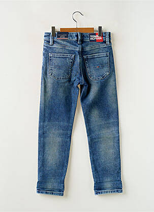 Jeans coupe droite stretch taille ajustable bleu TOMMY HILFIGER fille