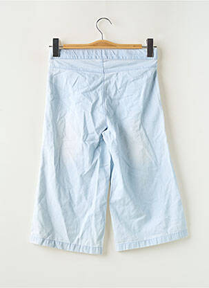 Pantalon large tissage popeline taille ajustable bleu ESPRIT fille