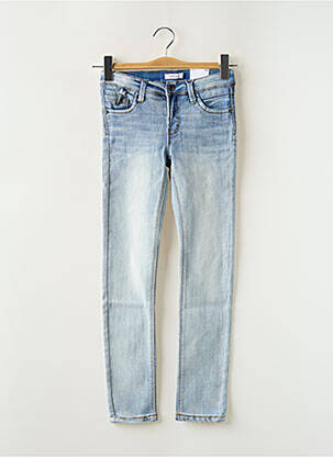 Jeans coupe slim stretch taille ajustable bleu NAME IT fille