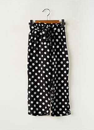 Pantalon droit taille normale taille élastique noir EMC (EVERYTHING MUST CHANGE) fille
