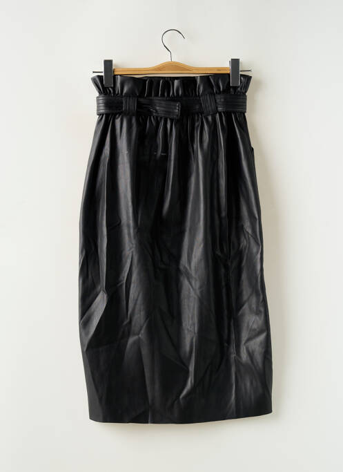 Jupe mi-longue taille haute noir ONLY femme