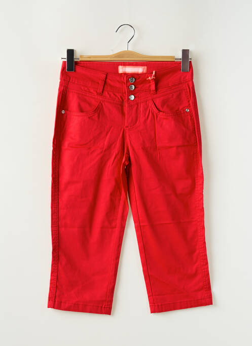 Pantacourt rouge STREET ONE pour femme