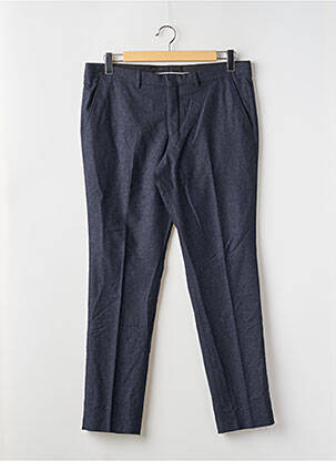Pantalon chino tissage chiné taille normale bleu SELECTED homme
