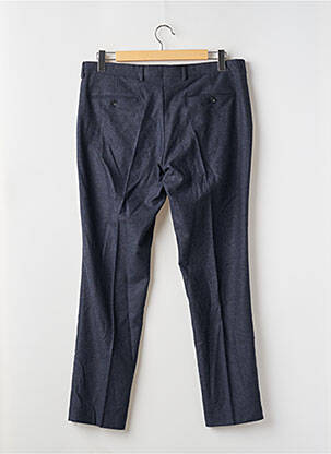 Pantalon chino tissage chiné taille normale bleu SELECTED homme