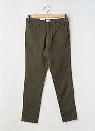 Pantalon chino tissage popeline taille normale vert JACK & JONES homme