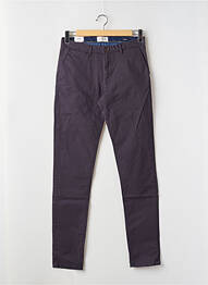 Pantalon chino tissage popeline taille normale violet SCOTCH & SODA homme