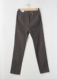 Pantalon chino tissage popeline taille normale gris SCOTCH & SODA homme