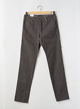 Pantalon chino tissage popeline taille normale gris SCOTCH & SODA homme