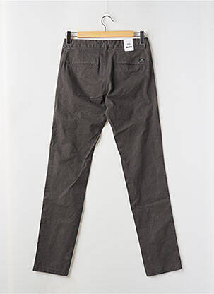 Pantalon chino tissage popeline taille normale gris SCOTCH & SODA homme
