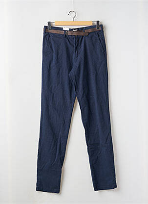 Pantalon chino tissage popeline taille normale bleu JACK & JONES homme