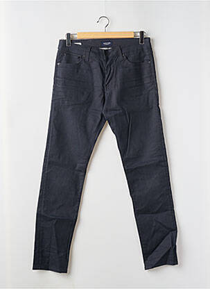Jeans coupe slim fermeture boutonnée sur le devant taille normale bleu JACK & JONES homme