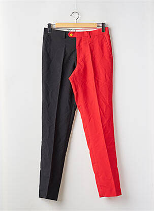 Pantalon chino poches taille normale noir OPPO SUITS homme