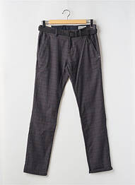 Pantalon chino imprimé imprimé prince de galle taille normale bleu TOM TAILOR homme