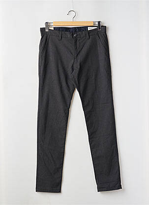 Pantalon chino tissage chiné taille normale bleu TOM TAILOR homme