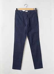 Pantalon chino tissage popeline taille normale bleu JACK & JONES homme