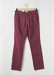 Pantalon chino stretch taille normale rouge JACK & JONES homme