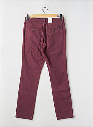 Pantalon chino stretch taille normale rouge JACK & JONES homme