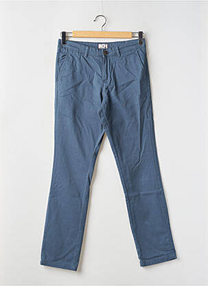 Pantalon chino tissage popeline taille normale bleu JACK & JONES homme