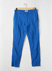 Pantalon chino bleu L'IMPECCABLE MARCEL pour homme seconde vue