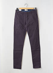 Pantalon chino violet SCOTCH & SODA pour homme seconde vue
