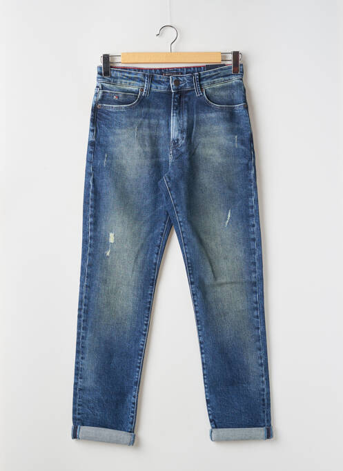 Jeans coupe droite bleu TOMMY HILFIGER pour garçon
