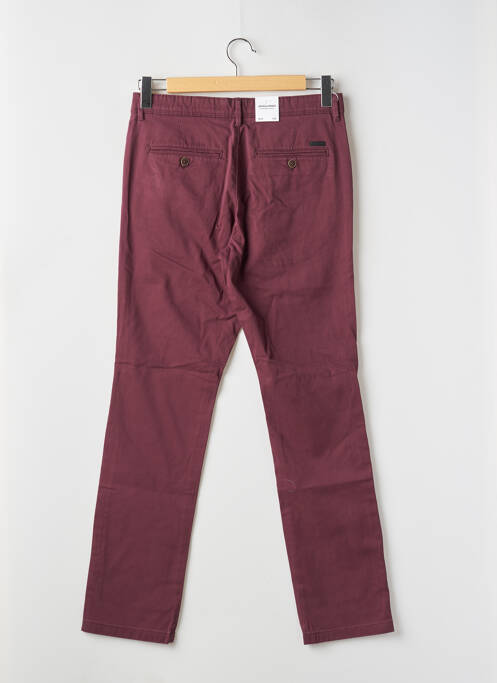 Pantalon chino rouge JACK & JONES pour homme