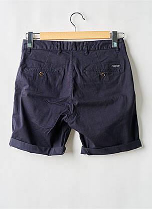 Bermuda tissage popeline taille normale bleu SCOTCH & SODA homme