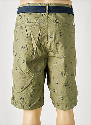 Bermuda taille à pinces taille normale vert PETROL INDUSTRIES homme