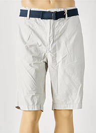 Bermuda taille à pinces taille normale gris PETROL INDUSTRIES homme