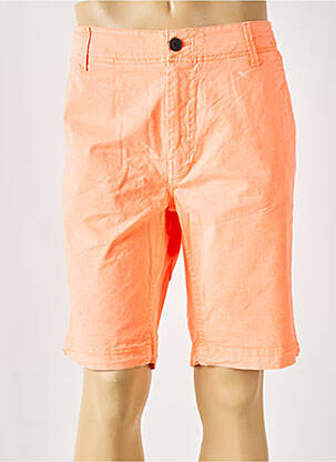 Bermuda taille à pinces taille normale orange PETROL INDUSTRIES homme
