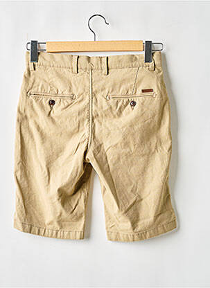 Bermuda taille à pinces taille normale beige JACK & JONES homme