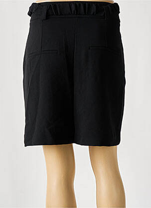 Short taille à pinces taille haute noir MANGO femme
