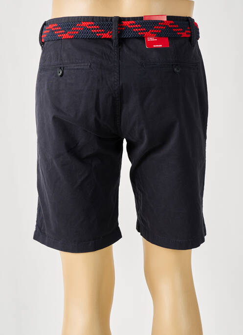 Bermuda tissage popeline taille normale bleu S.OLIVER homme