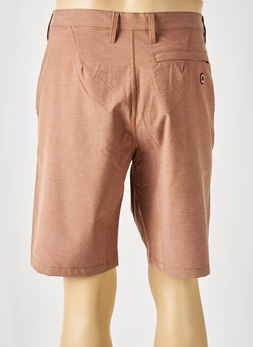 Short tissage popeline taille normale marron CYCLO CLUB MARCEL  homme