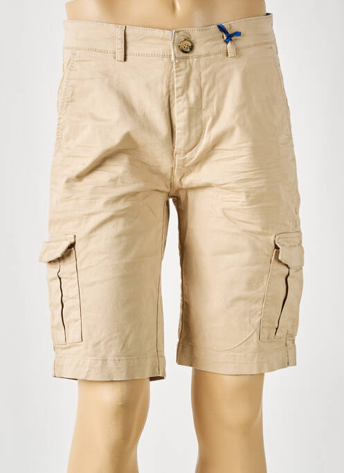 Bermuda beige PRIVATE BLUE pour homme