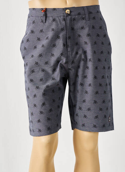 Bermuda bleu CYCLO CLUB MARCEL  pour homme