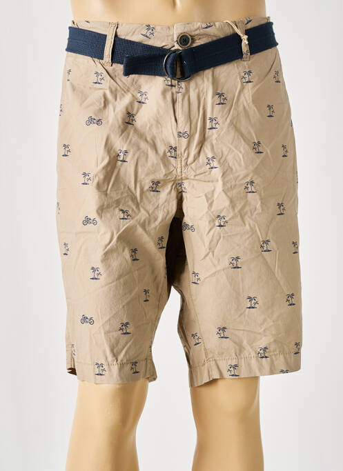 Bermuda marron PETROL INDUSTRIES pour homme