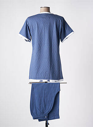 Pyjama tissage jersey bleu ROSE POMME femme