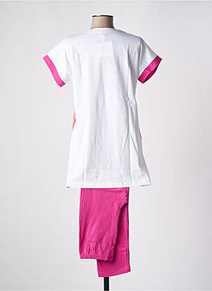 Pyjama tissage jersey rose ROSE POMME femme